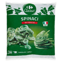 Carrefour Spinaci in foglia Surgelato