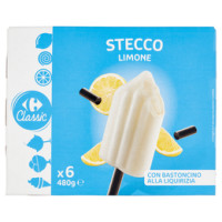 Carrefour Stecco Limone con bastoncino di liquirizia