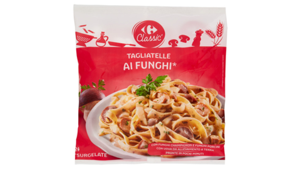 Carrefour Tagliatelle ai Funghi Surgelati