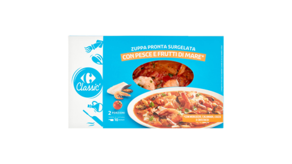 Carrefour Zuppa di Pesce Surgelata