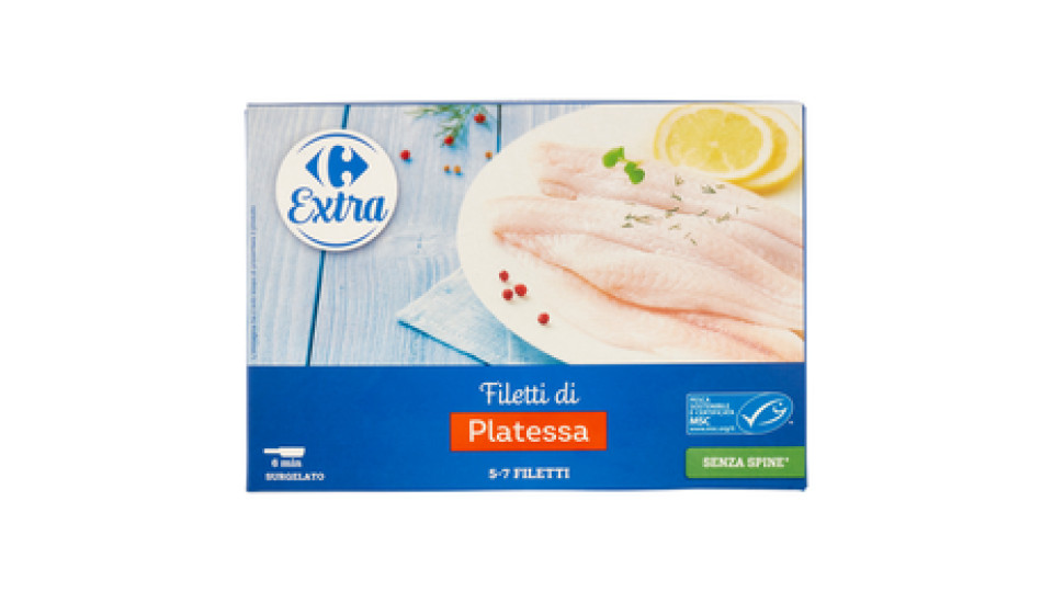 Carrefour Filetti di Platessa Surgelato