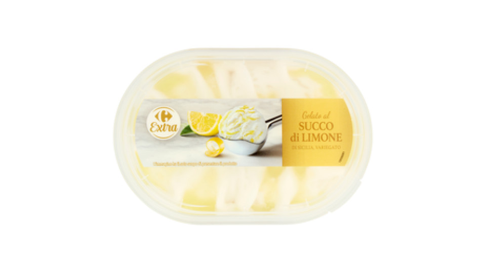 Carrefour Gelato al Succo di Limoni di Sicilia