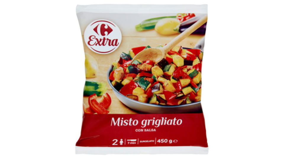 Carrefour Misto grigliato con salsa Surgelato