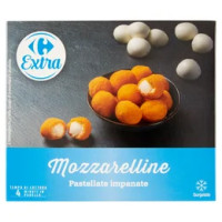 Carrefour Mozzarelline pastellate impanate Surgelate
