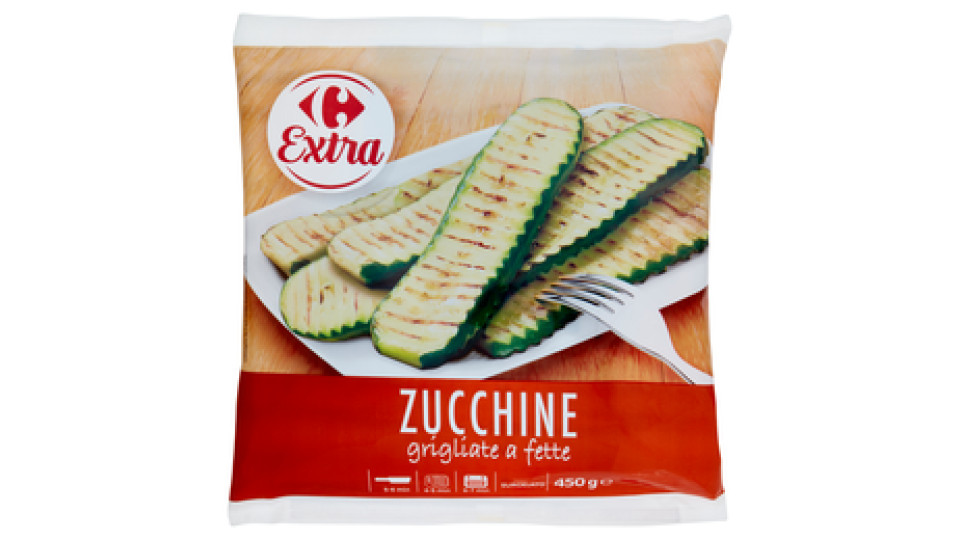 Carrefour Zucchine Grigliate a Fette Surgelato