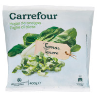 Carrefour Foglie di Bieta Tenere Surgelato