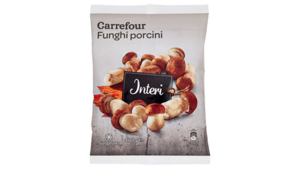 Carrefour Funghi porcini Interi Surgelato