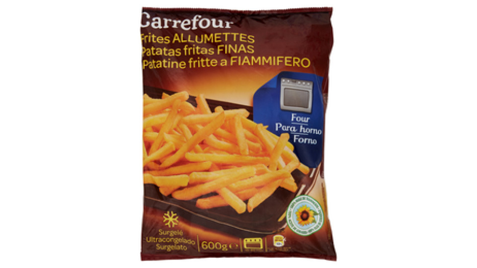 Carrefour Patatine fritte a Fiammifero Surgelate