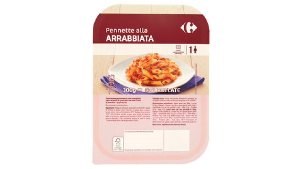 Carrefour Pennette all'Arrabbiata Surgelate