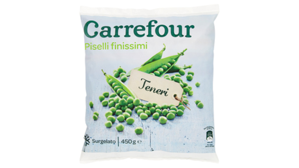 Carrefour Piselli finissimi Teneri Surgelati