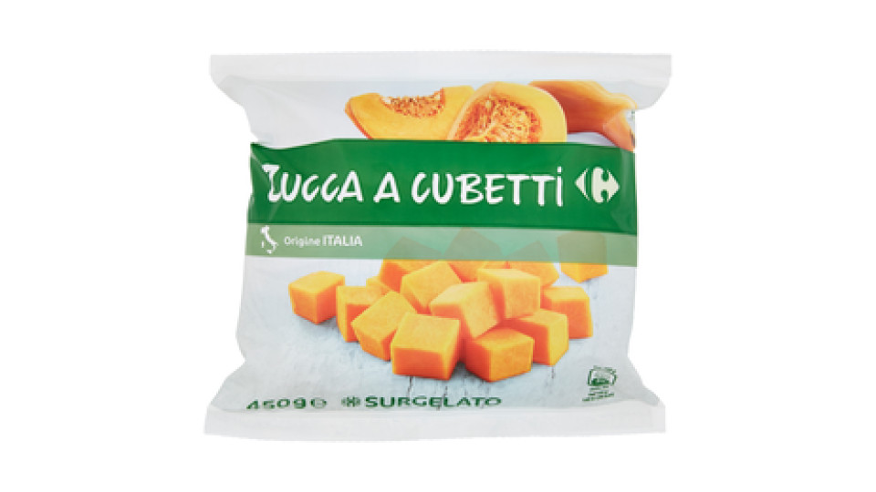 Carrefour Zucca a Cubetti Surgelato