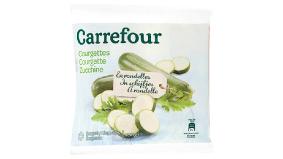 Carrefour Zucchine a rondelle Surgelato