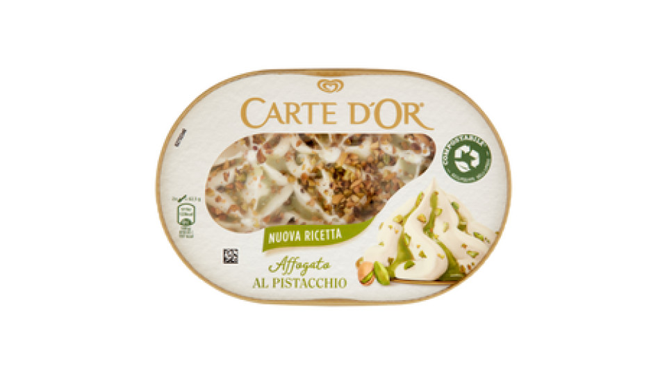 Carte D'Or Affogato al pistacchio