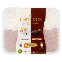 Carte d'Or La Gelateria Stracciatella - Cacao - Fiordilatte - Nocciola 1000 g