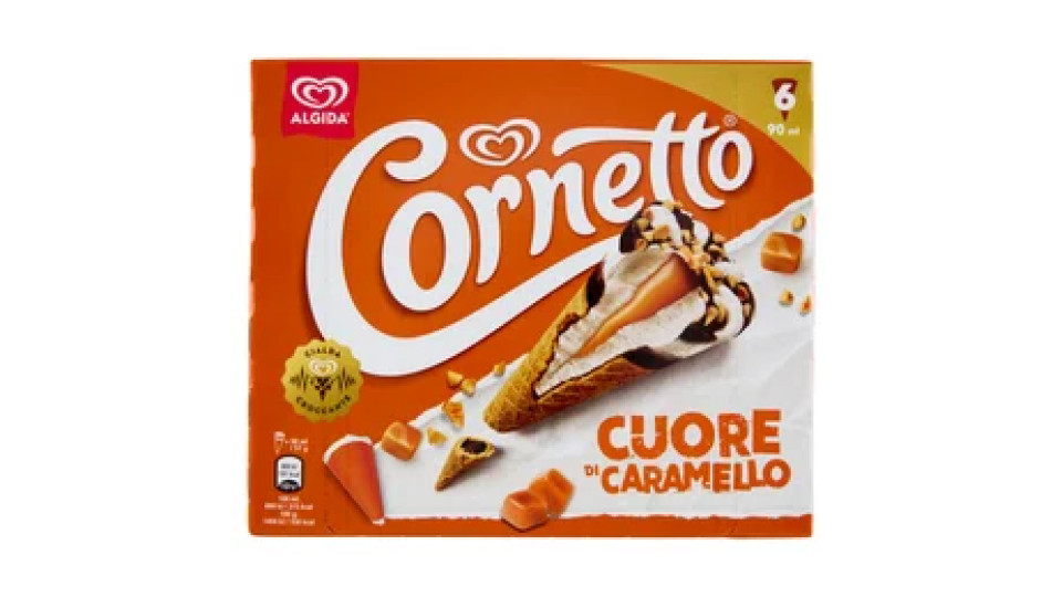Cornetto Algida Caramello