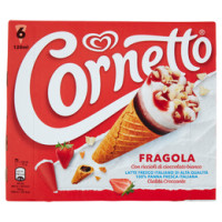 Cornetto Fragola 6 pezzi