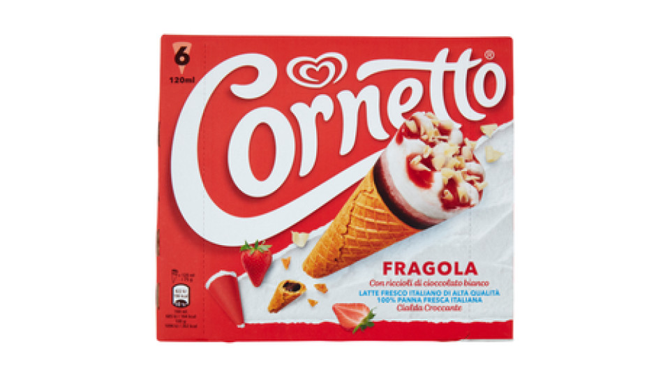 Cornetto - Fragola