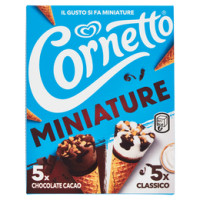 Cornetto Miniature classico - chocolate cacao 12 pezzi