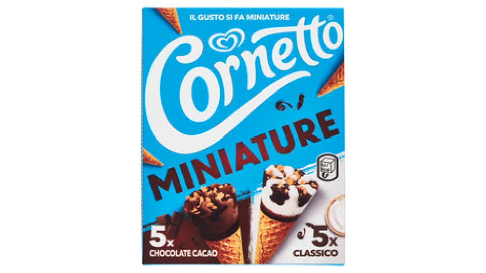 Cornetto Miniature classico - chocolate cacao 12 pezzi