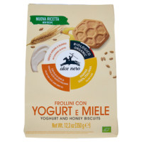 Frollini allo yogurt e miele Alce Nero