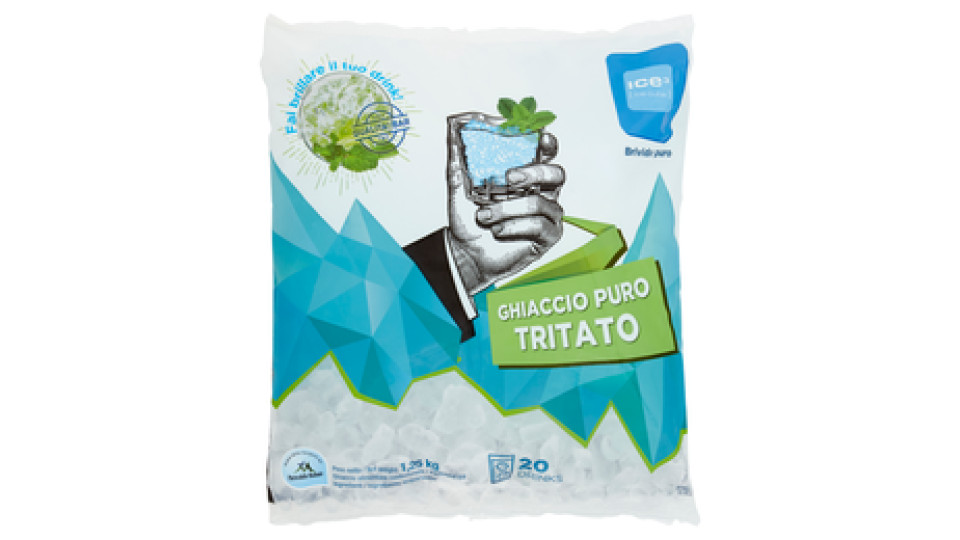 ice cube mojito ice Ghiaccio Puro Tritato