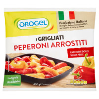 Orogel i Grigliati Peperoni Arrostiti Senza Pelle Surgelati