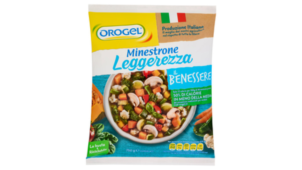Orogel, Il Benessere Leggerezza minestrone surgelato