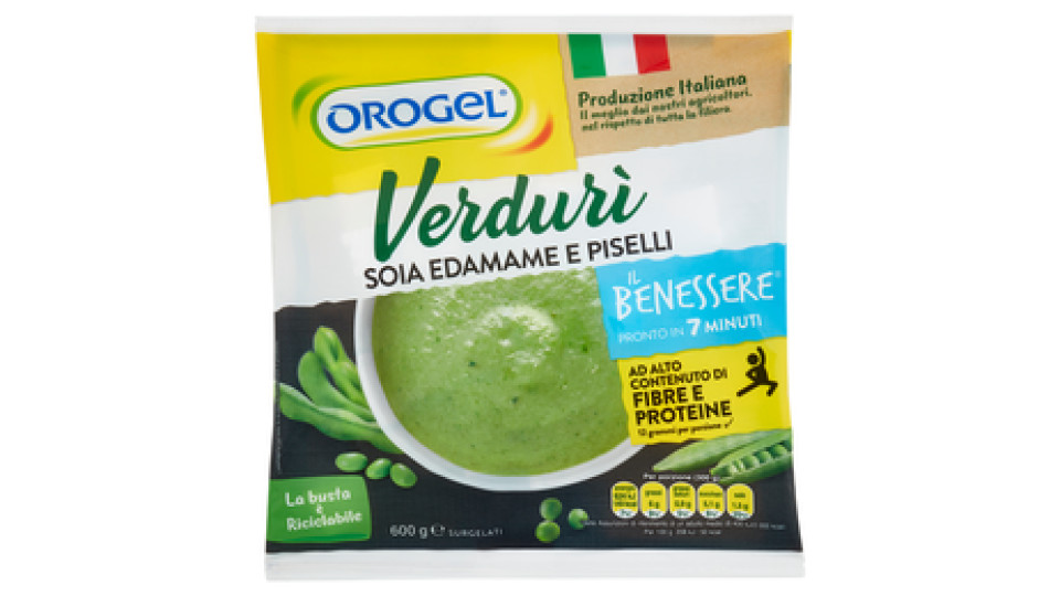 Orogel il Benessere Verdurì con Soia Edame Surgelati