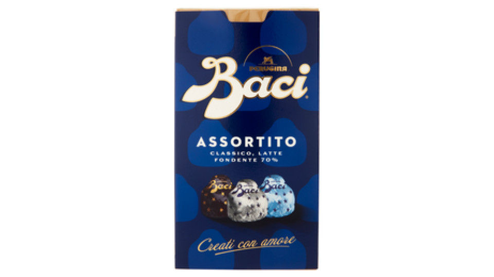 Assortito Cioccolatini Ripieni al Gianduia e Nocciola Intera Scatola Natale