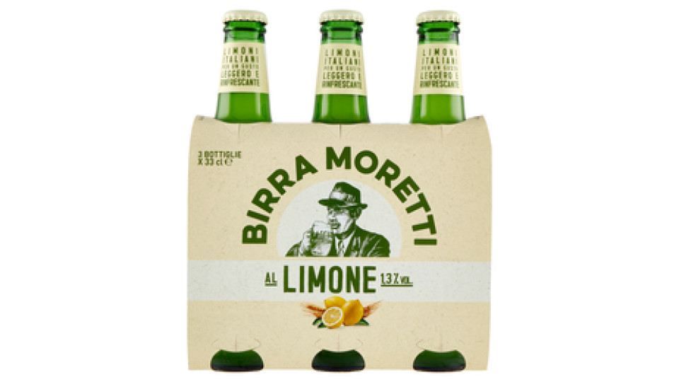 Birra Moretti Limone