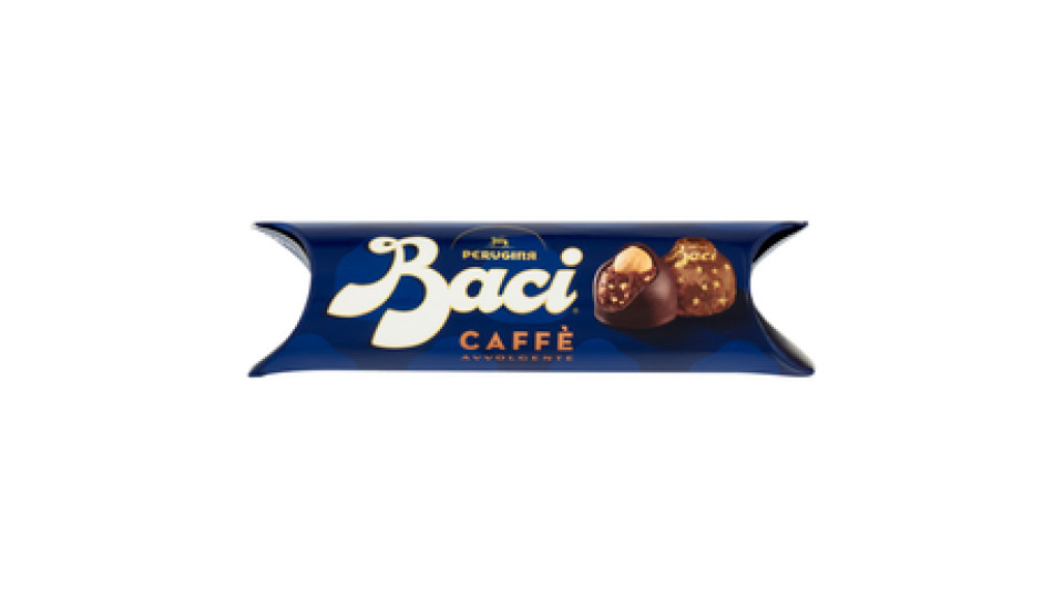 BACI PERUGINA Caffè Cioccolatini Fondenti ripieni al gusto di Caffè tubo 37,5 g