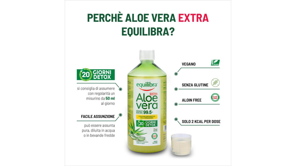 Equilibra Aloe Vera Extra con Zenzero