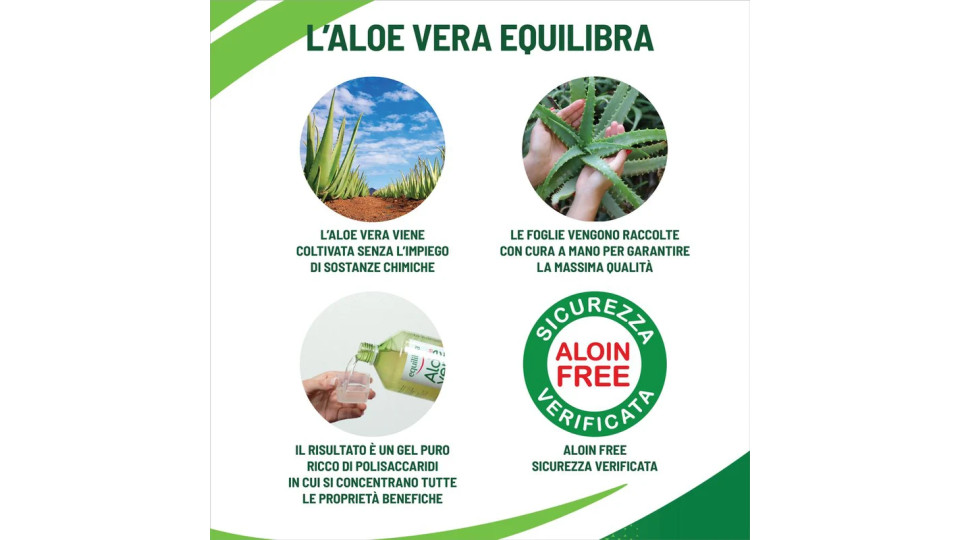Equilibra Aloe Vera Extra con Zenzero