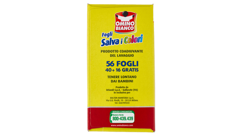 Omino Bianco Fogli Salva i Colori