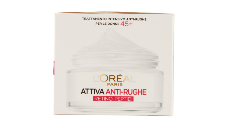 L'Oréal Paris Attiva Antirughe Crema Viso Intensivo Anti-Rughe