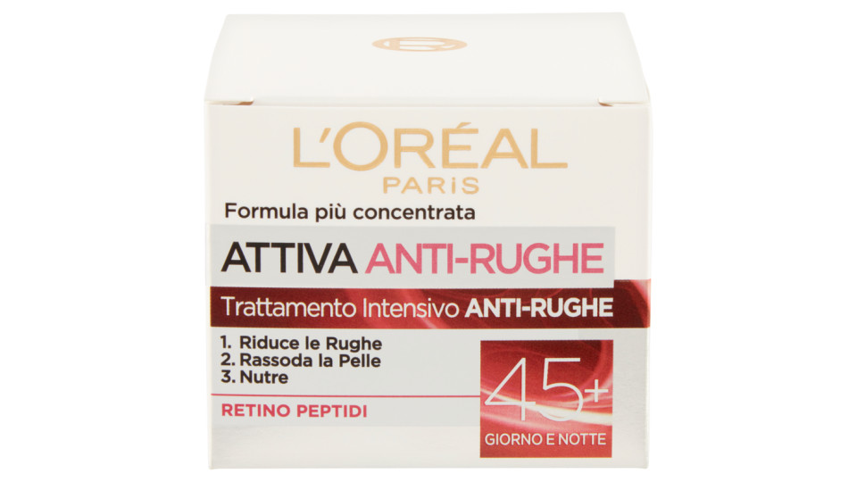 L'Oréal Paris Attiva Antirughe Crema Viso Intensivo Anti-Rughe