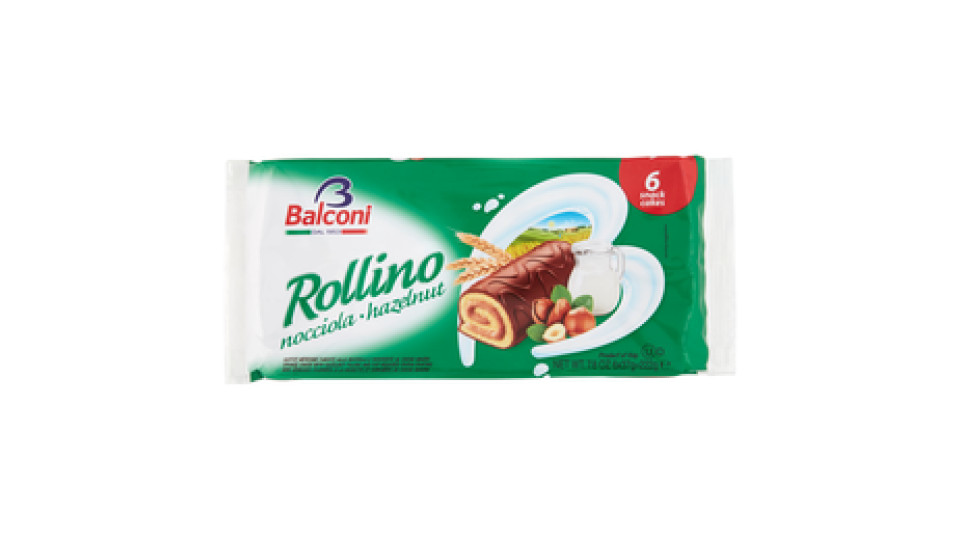 Rollino Nocciola 6 x 37 g
