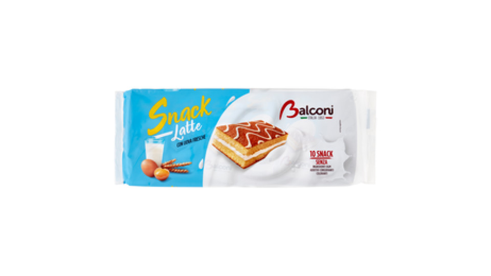 Balconi, Snack al latte