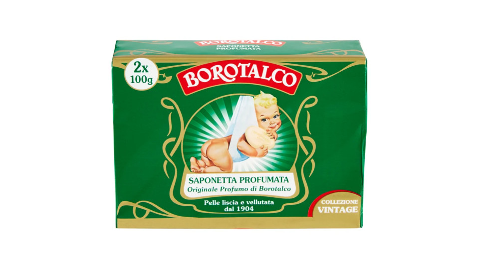 Borotalco, Collezione Vintage saponetta profumata 