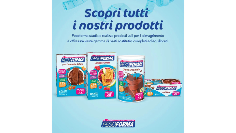 Pesoforma, Il mio pasto barrette cereali e cioccolato