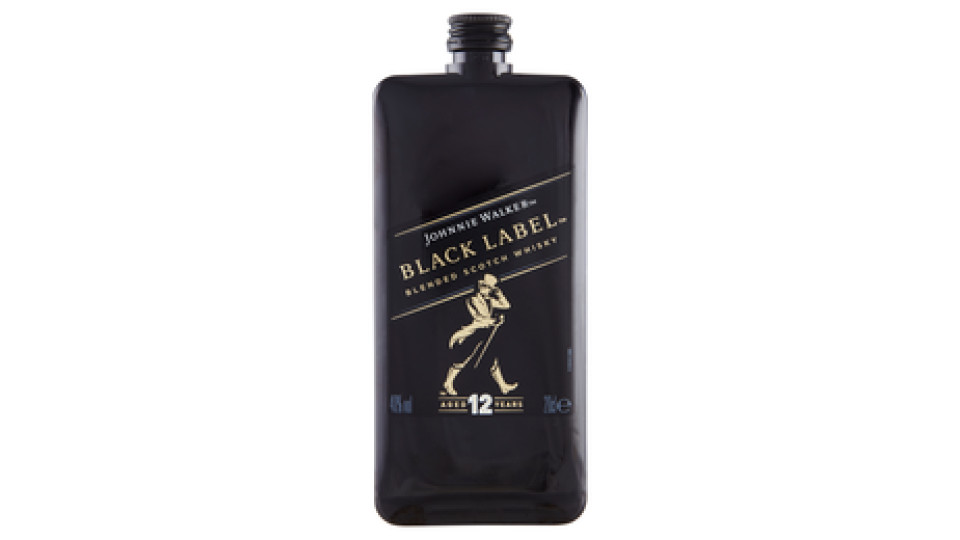 Johnnie Walker Johnnie Walker Black Label Blended Scotch Whisky Pocket Scotch 20 Cl