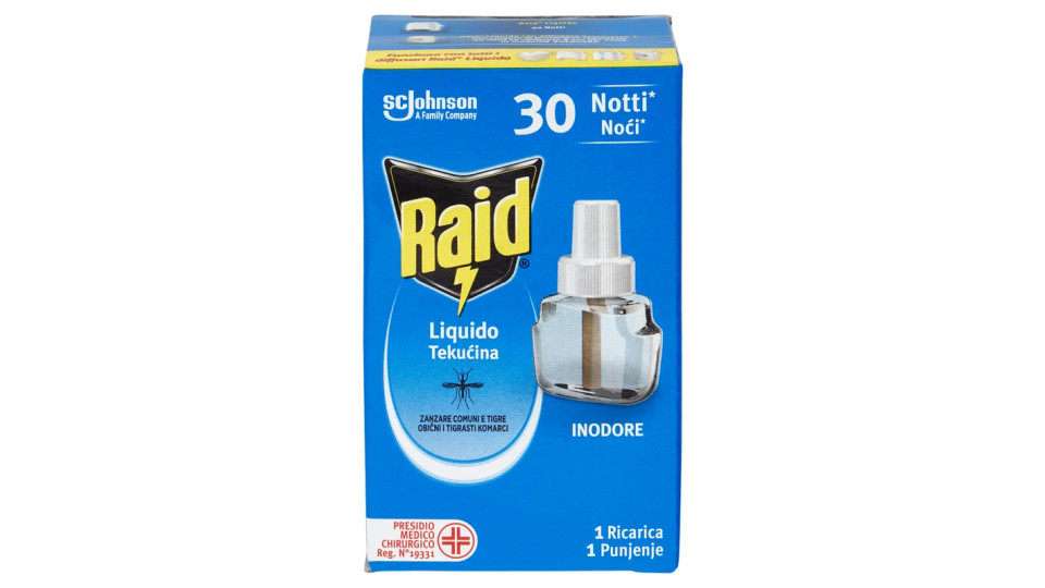 Raid Liquido Ricarica