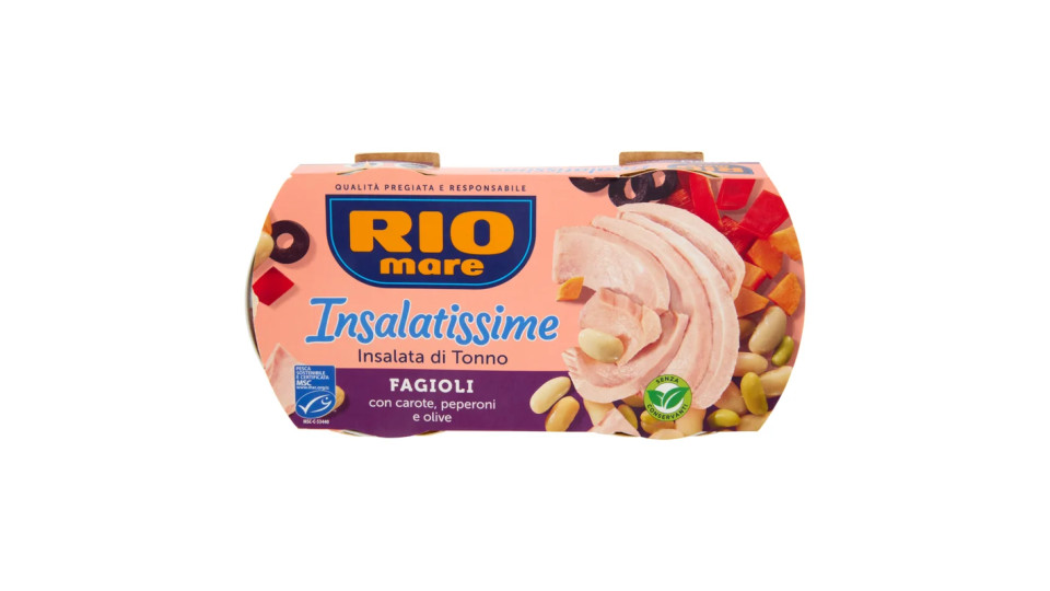Rio Mare, Insalatissime mix di fagioli e tonno