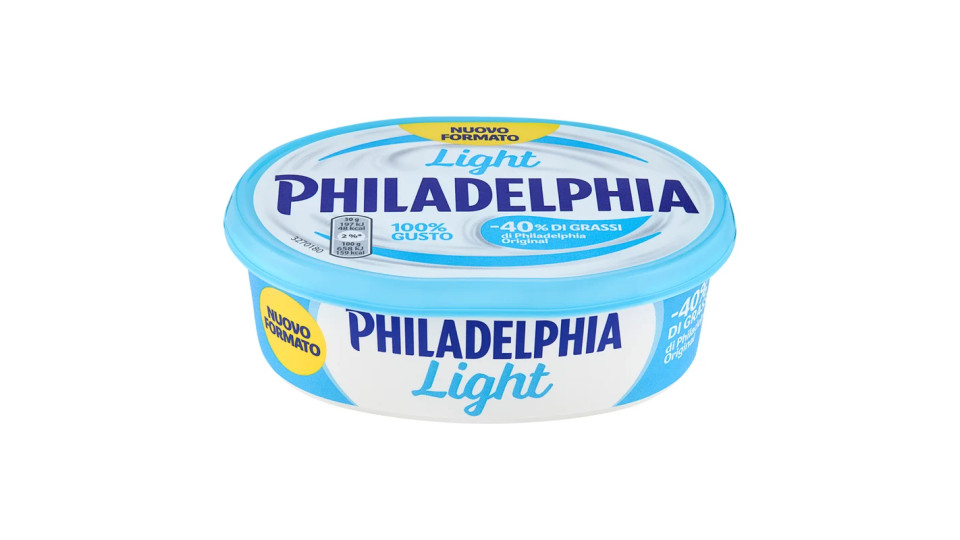 Philadelphia Light, 55% di grassi in meno