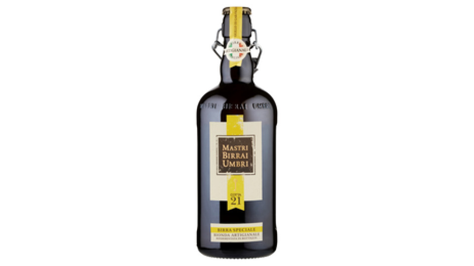 Mastri Birrai Umbri Cotta 21 Birra Speciale Bionda Artigianale Rifermentata In Bottiglia