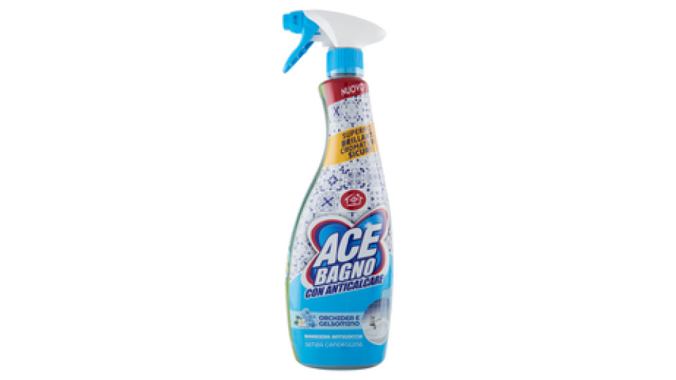 Ace Bagno con Anticalcare Orchidea e Gelsomino Senza Candeggina 600 ml