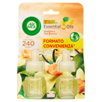 Air Wick Ricarica per Diffusore Elettrico, Vaniglia e Thè Bianco