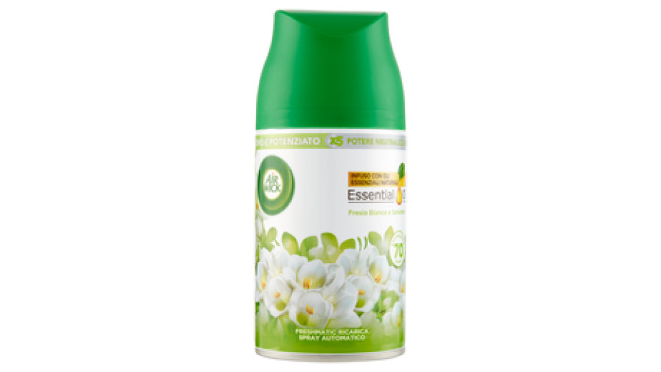 Air Wick, Freshmatic max ricarica spray fresia bianca e gelsomino