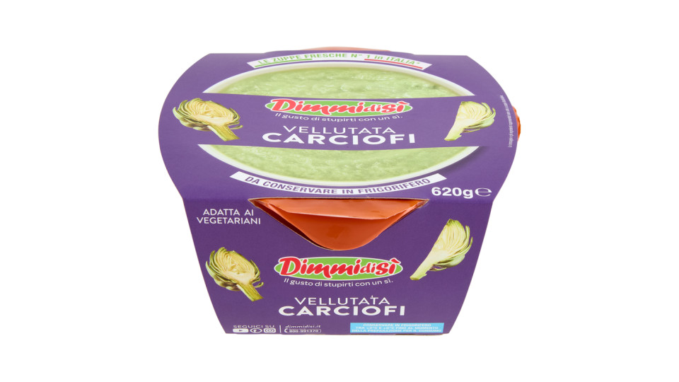 DimmidiSì le Zuppe Fresche Vellutata di Carciofi