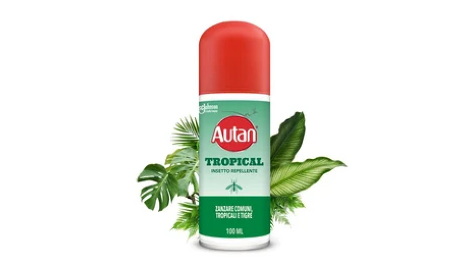 Autan Tropical Spray secco insetto repellente